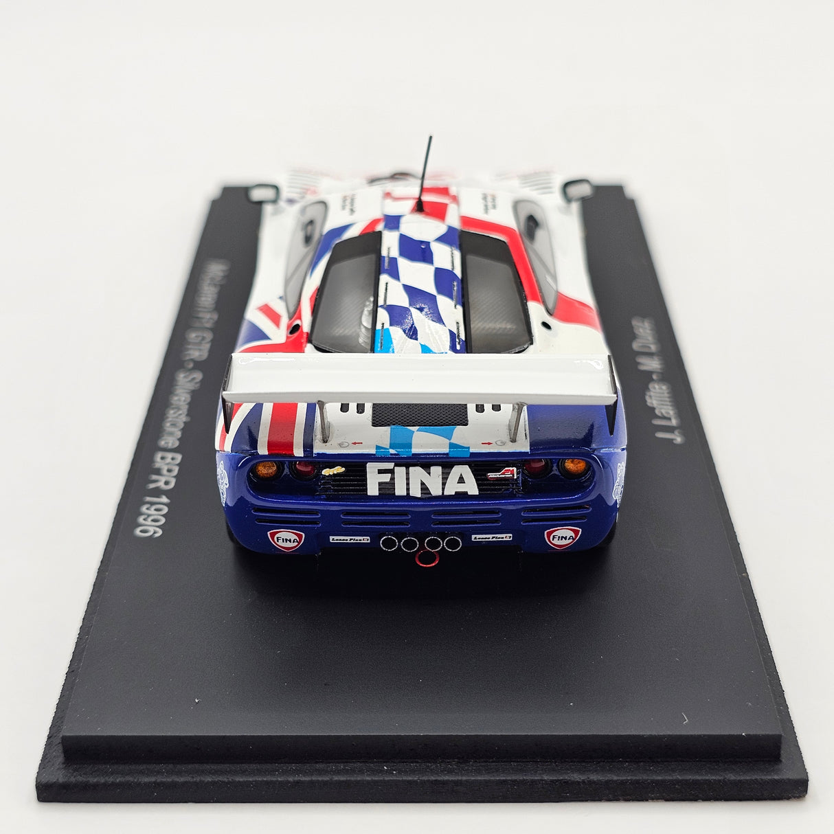 Spark McLaren F1 GTR #25 BMW Motorsport BPR 4 Hours Silverstone 1996 1/43 Scale