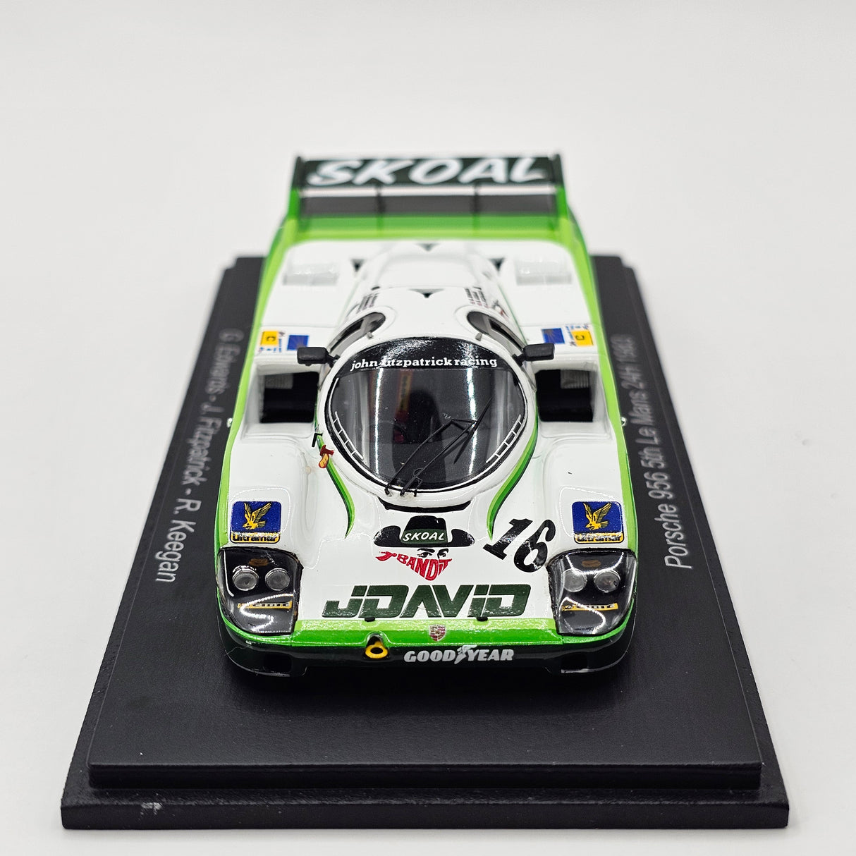 Spark Porsche 956 #16 John Fitzpatrick Racing 24Hrs Le Mans 1983 1/43 Scale S9851