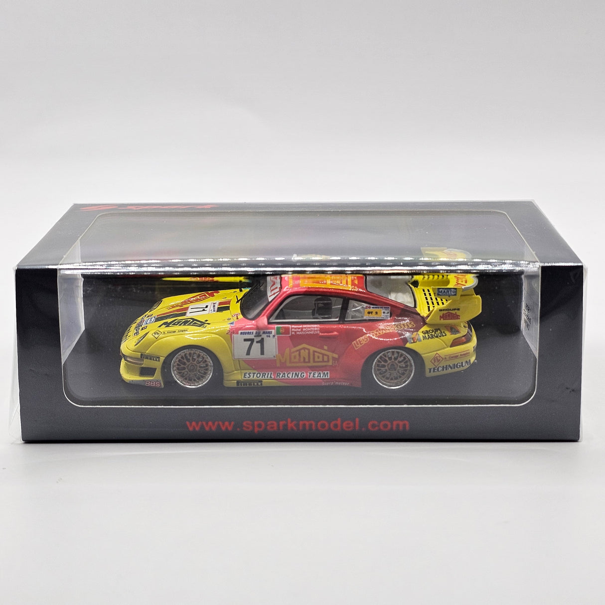Spark Porsche 911 GT2 #71 Estoril Racing 24Hrs Le Mans 1998 1/43 Scale S4758