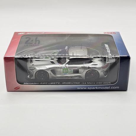 Spark Mercedes-AMG LMGT3 #61 Iron Lynx 24 Hours of Le Mans 2025 1/43 Scale S9297