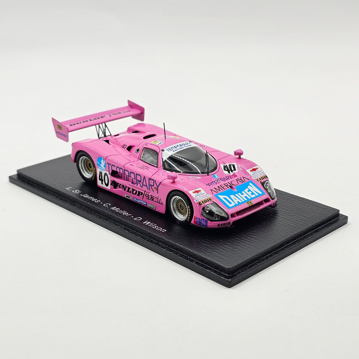 Spark Spice SE90C #40 Euro Racing/AO Racing 24Hrs Le Mans 1991 1/43 Scale S6823