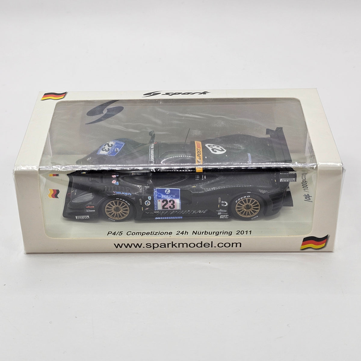 Spark N.Technology P4/5 Competizione #23 Glickenhaus 24Hrs Nurburgring 2011 1/43 Scale