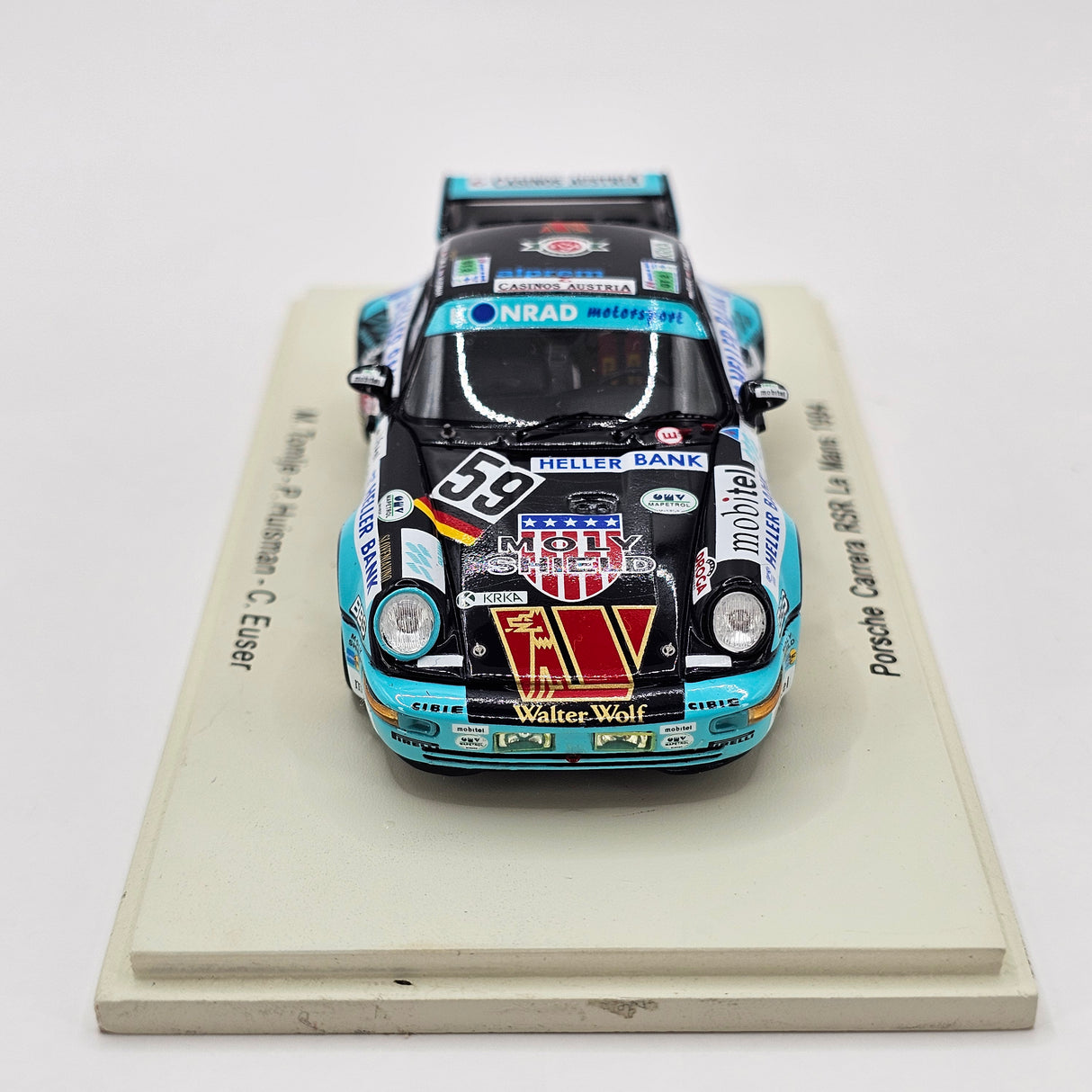 Spark Porsche 911 Carrera RSR #59 Konrad Motorsport 24Hrs Le Mans 1994 1/43 Scale