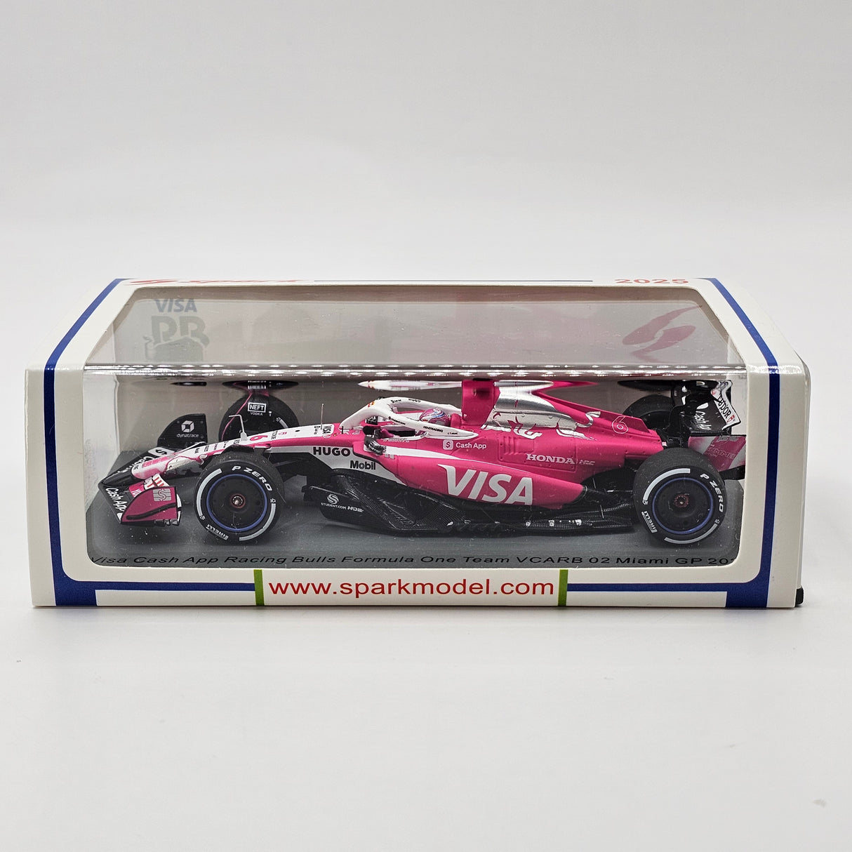 Spark Racing Bulls VCARB 02 #6 Isack Hadjar Miami F1 GP 2025 1/43 Scale S9628