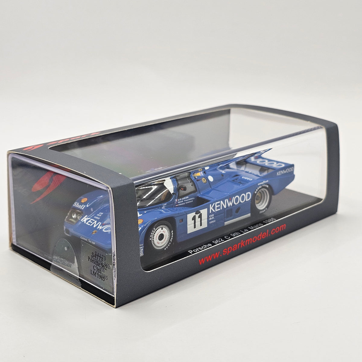 Spark Porsche 962C #11 Kenwood Kremer Racing 24Hrs Le Mans 1985 1/43 Scale