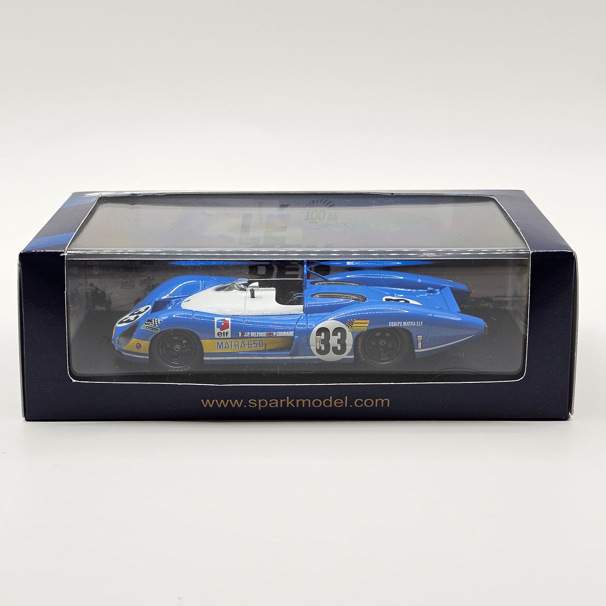 Spark Matra-Simca MS650 #33 Equipe Matra Elf 24Hrs Le Mans 1969 1/43 Scale S3547