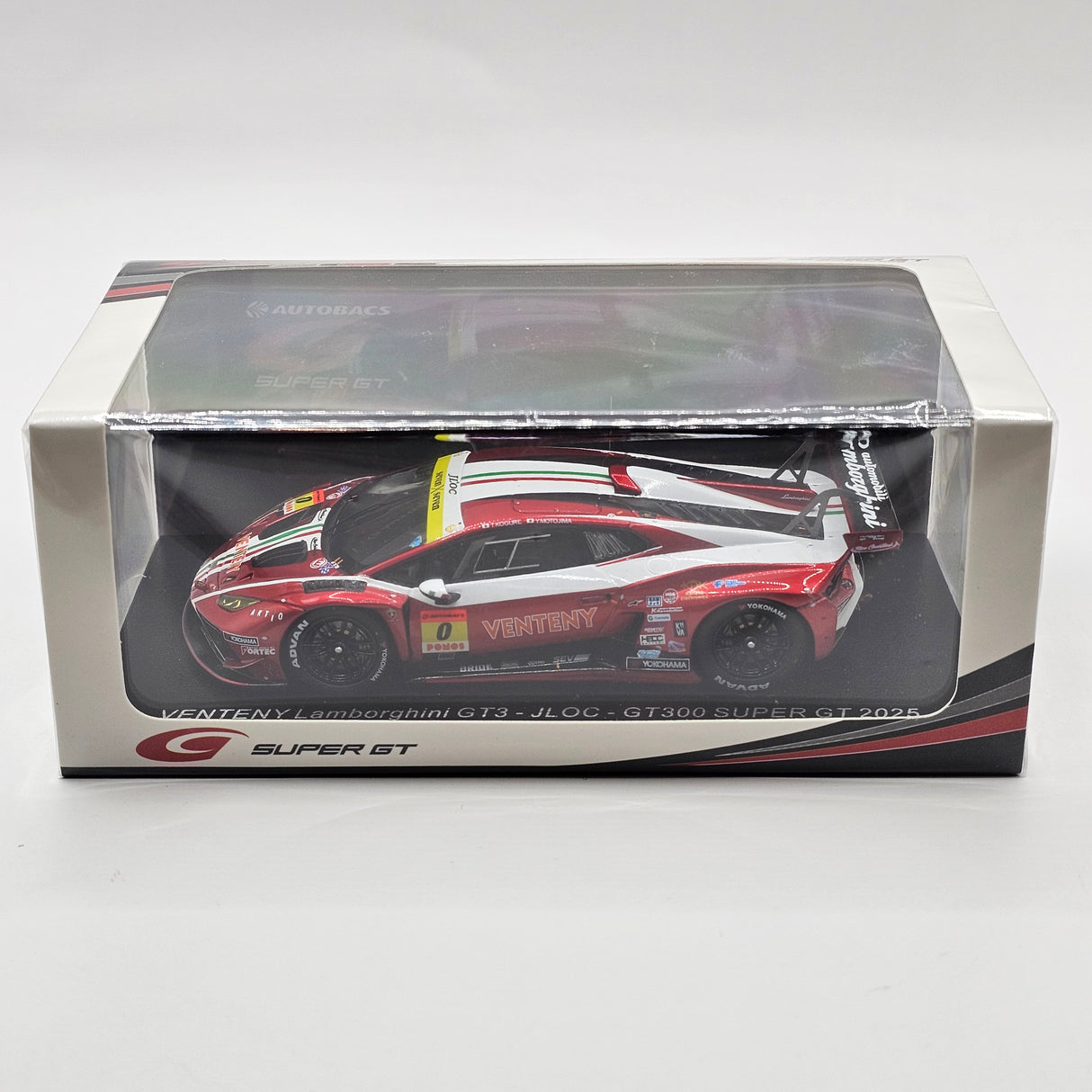 Spark Lamborghini Huracán GT3 Evo 2 #0 JLOC Super GT GT300 2025 1/43 Scale