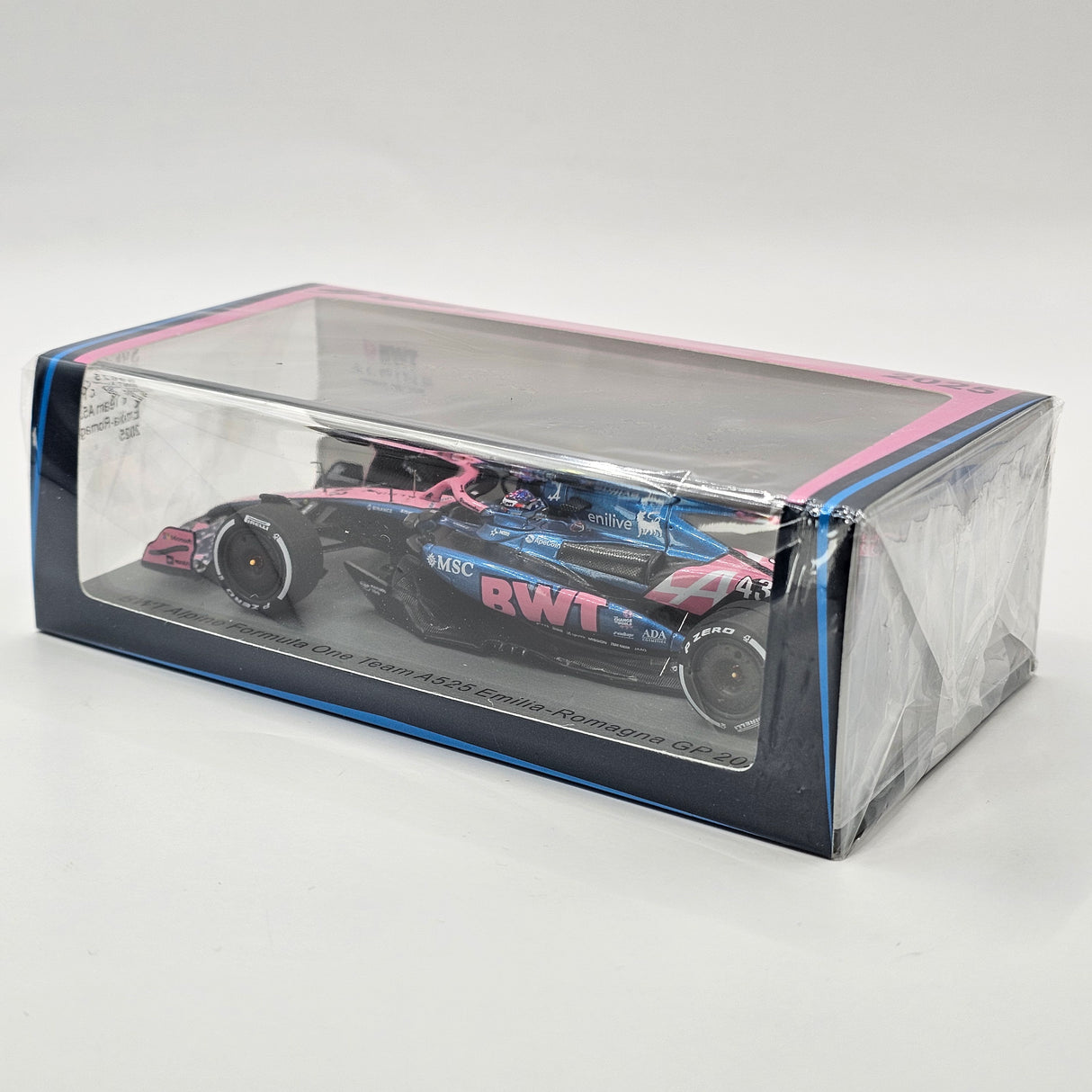 Spark Alpine A525 #43 Franco Colapinto Emilia-Romagna F1 GP 2025 1/43 Scale S9625