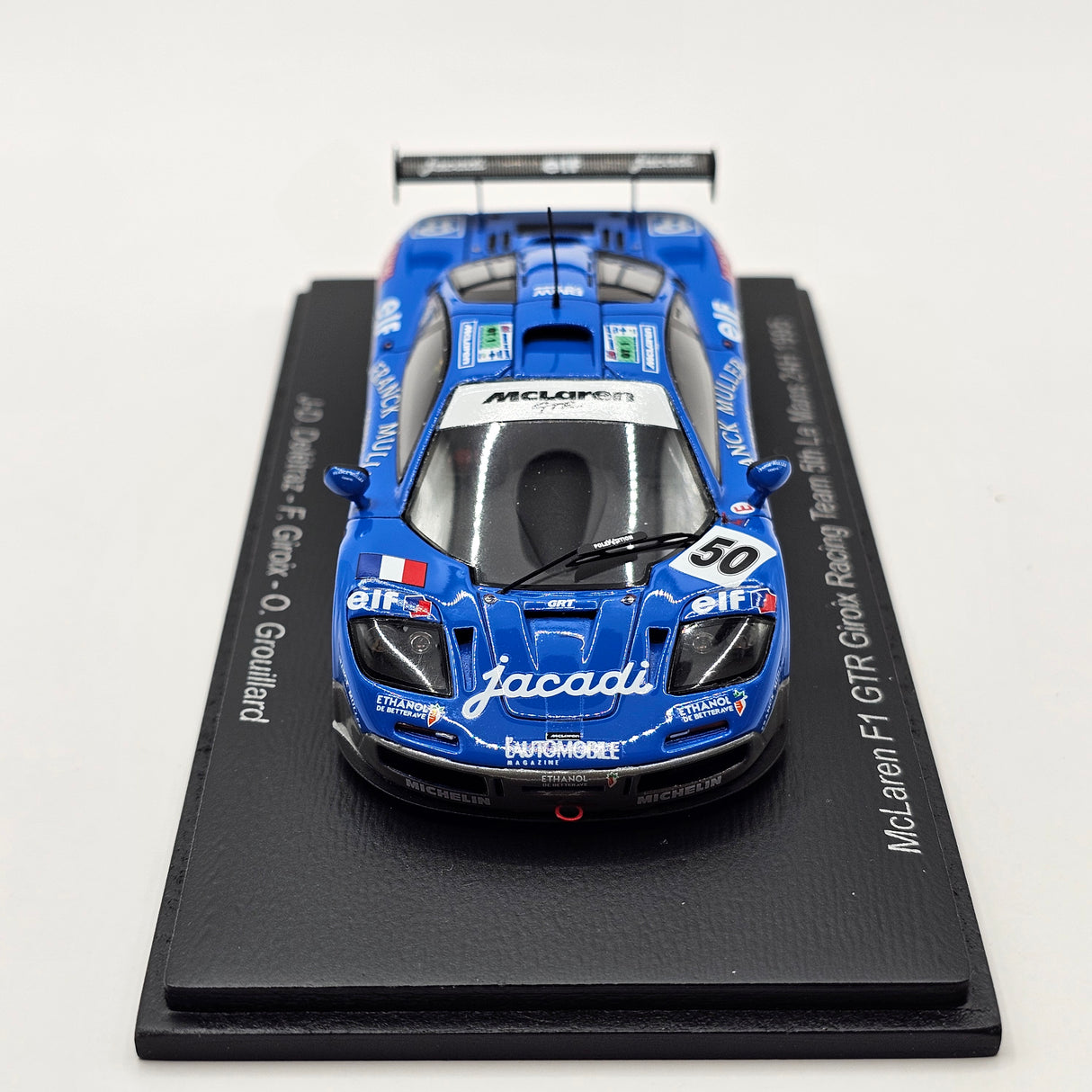 Spark McLaren F1 GTR #50 Giroix Racing Team 24Hrs Le Mans 1995 1/43 Scale S6674