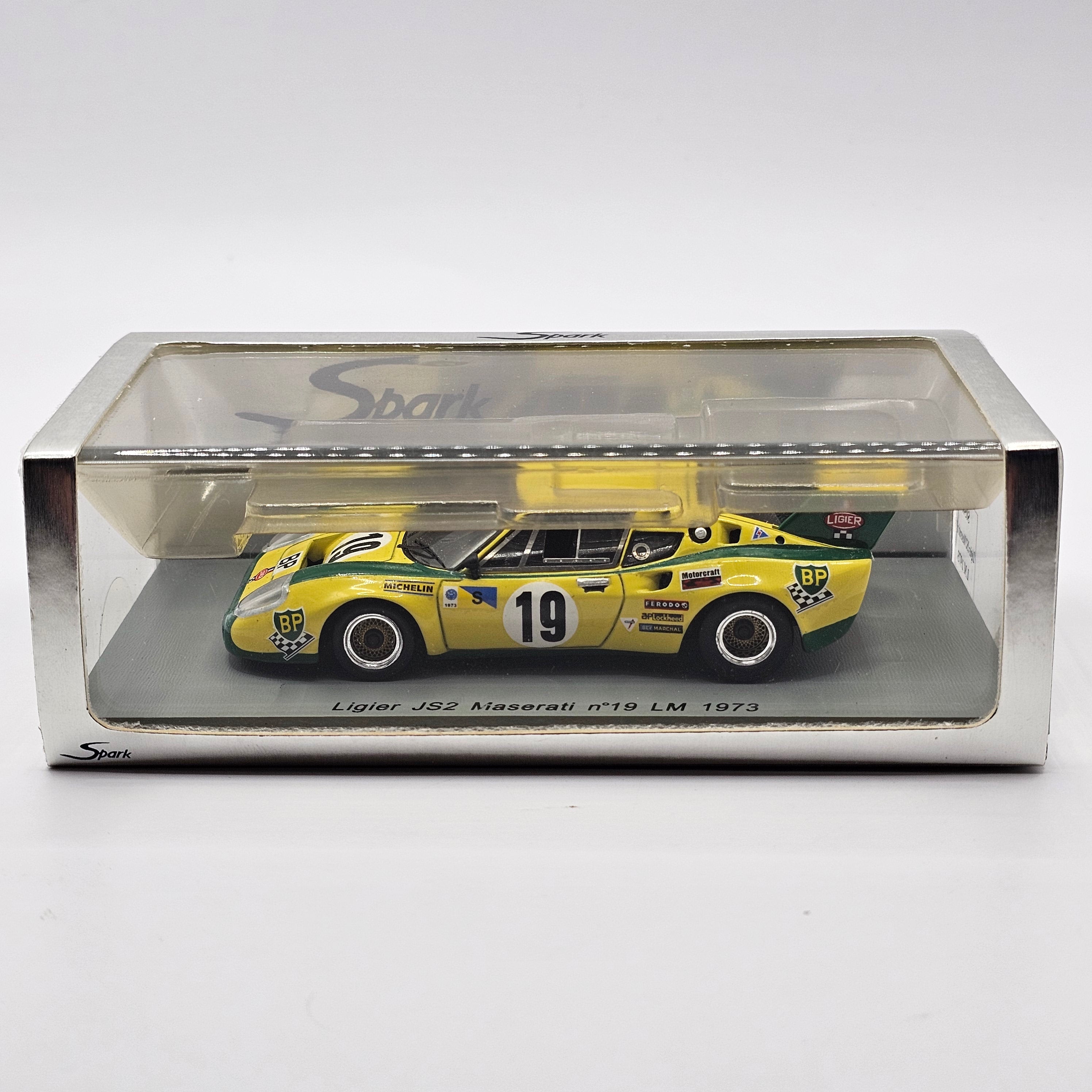 Spark Ligier JS2 Maserati #19 Automobiles Ligier Le Mans 1973 1/43 Sca