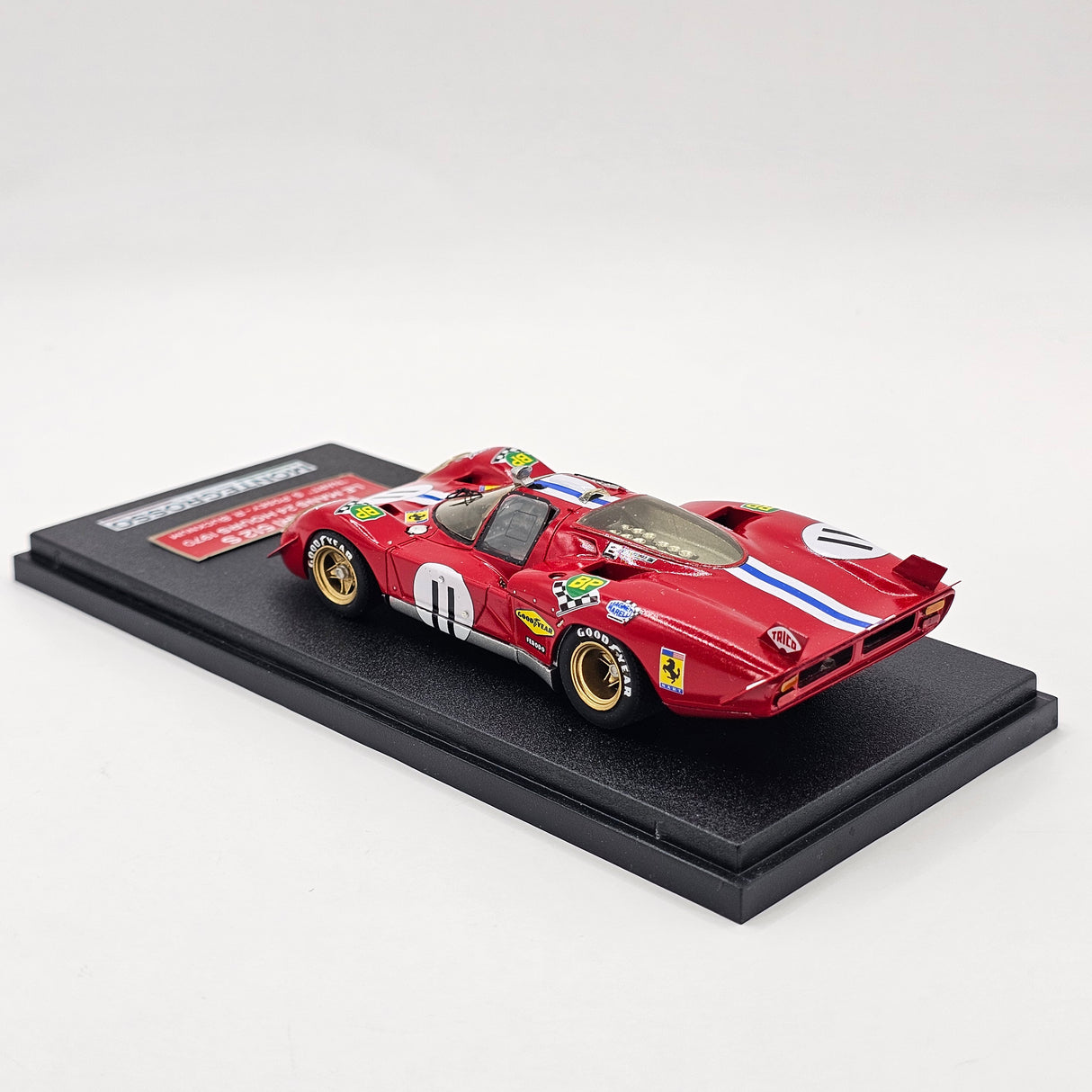 Tameo Montegrosso Ferrari 512S #11 NART 24Hrs Le Mans 1970 1/43 Scale