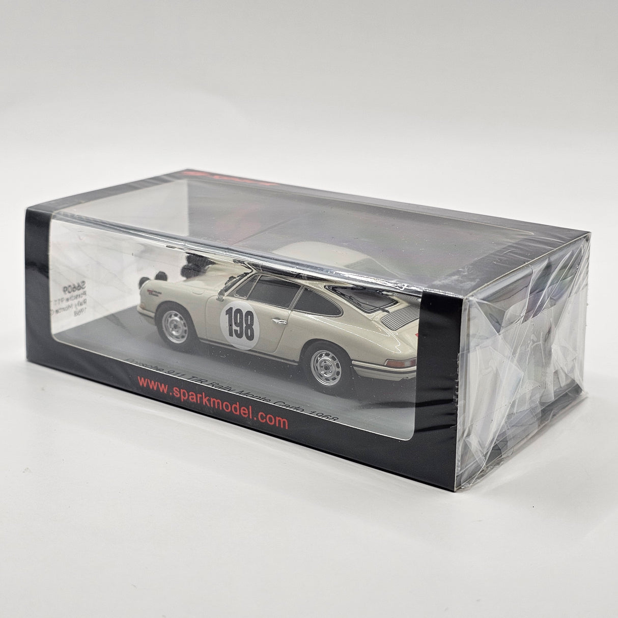Spark Porsche 911 T/R #198 Rally Monte Carlo 1968 1/43 Scale S6609