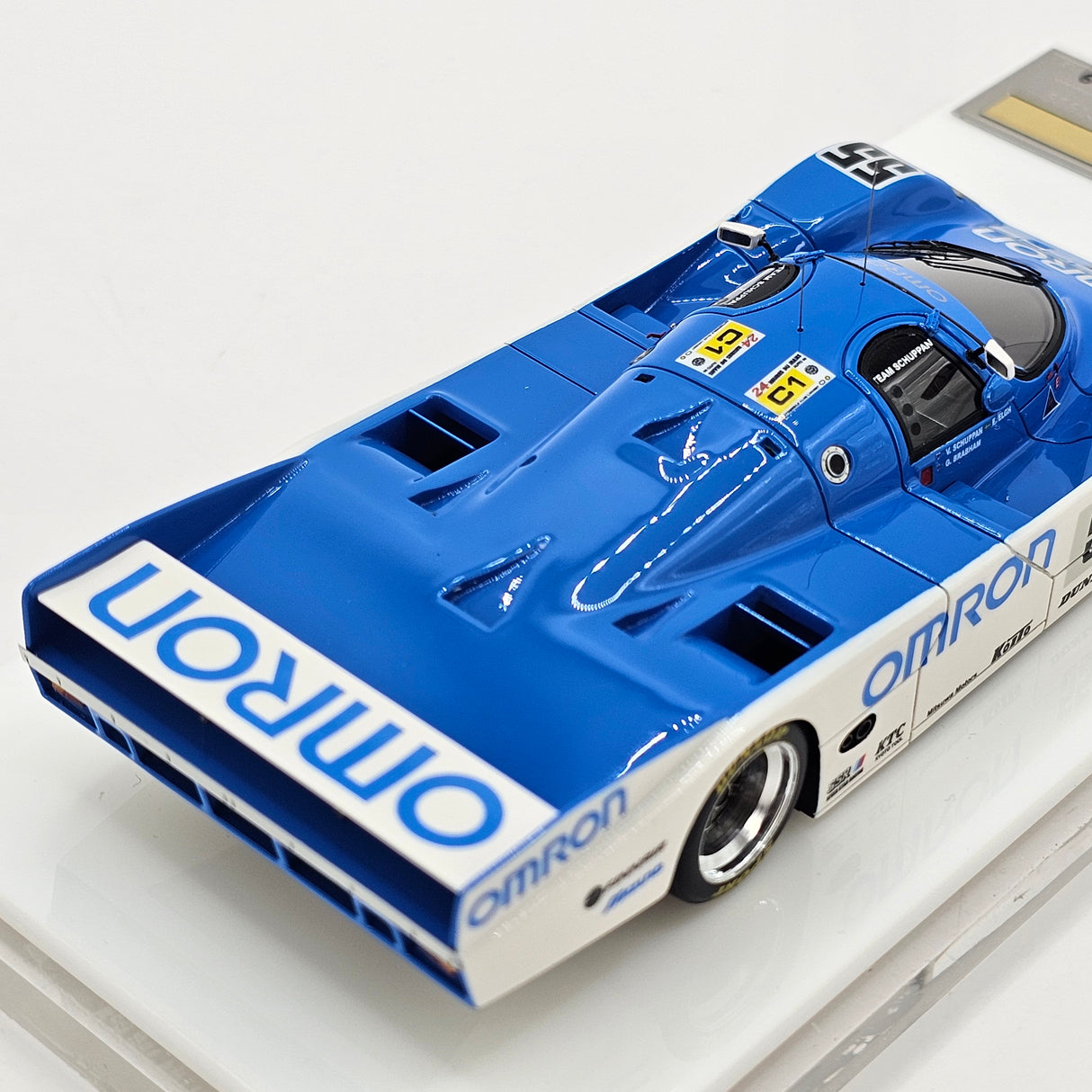Make Up Vision Porsche 962C #55 Omron Team Schuppan 24Hrs Le Mans 1989 1/43 Scale