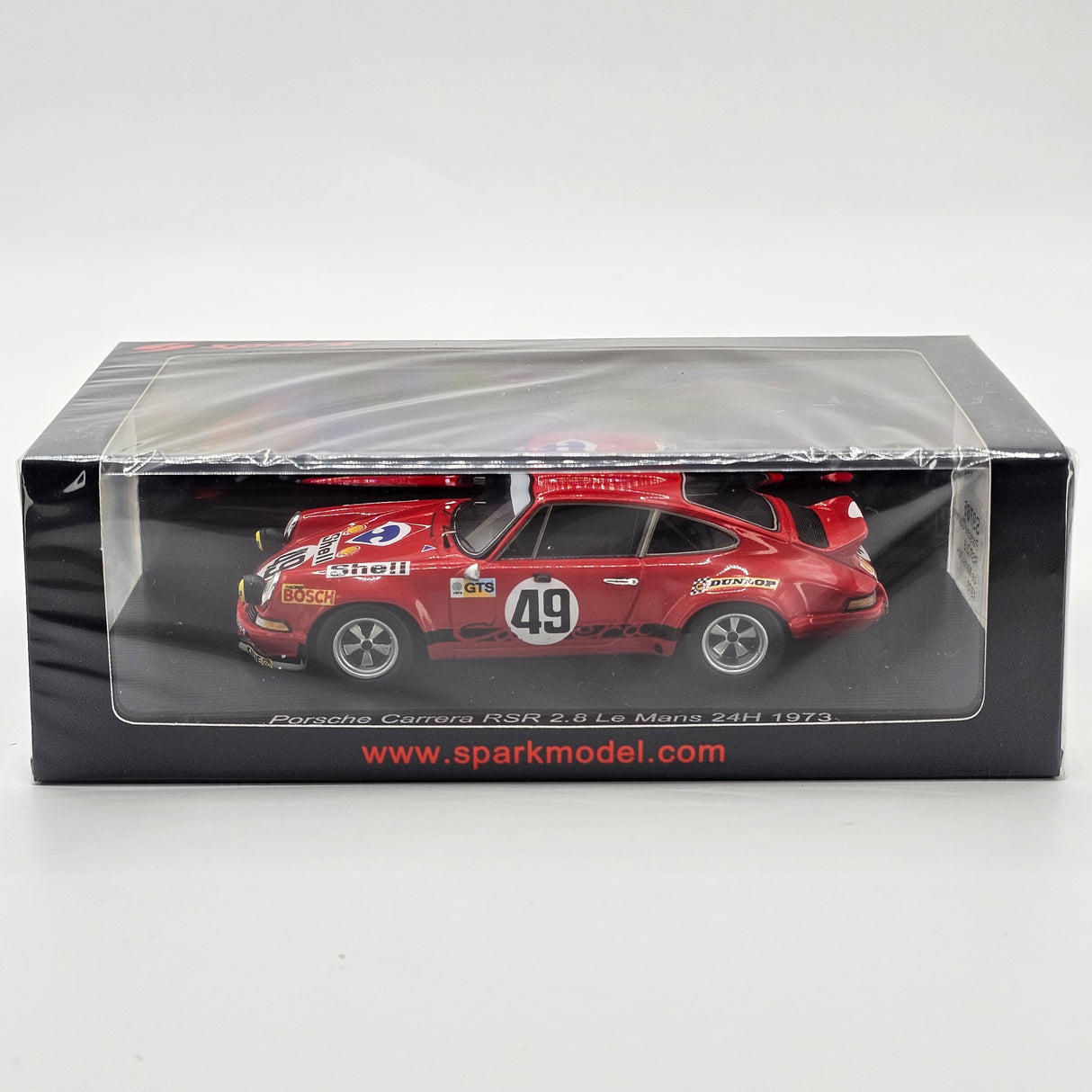 Spark Porsche 911 Carrera RS #49 J. Egreteaud 24Hrs Le Mans 1973 1/43 Scale S9786