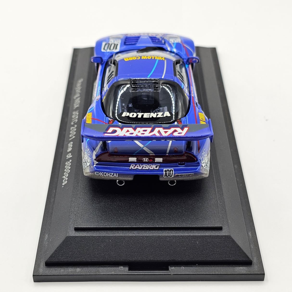EBBRO Honda NSX #100 Raybrig Team Kunimitsu JGTC GT500 2001 1/43 Scale