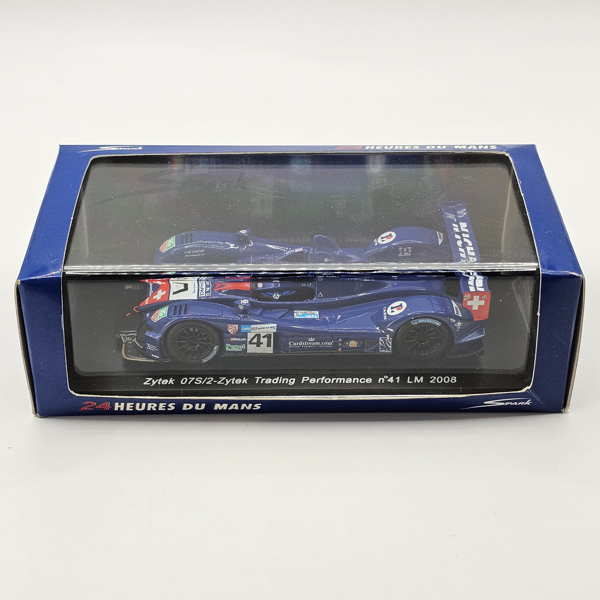 Spark Zytek 07S/2 #41 Trading Performance 24Hrs Le Mans 2008 1/43 Scale S1484