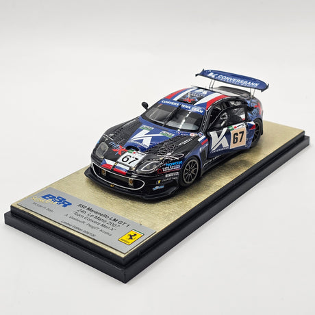 BBR Ferrari 550-GTS Maranello #67 Convers MenX Racing 24Hrs Le Mans 2007 1/43 Scale