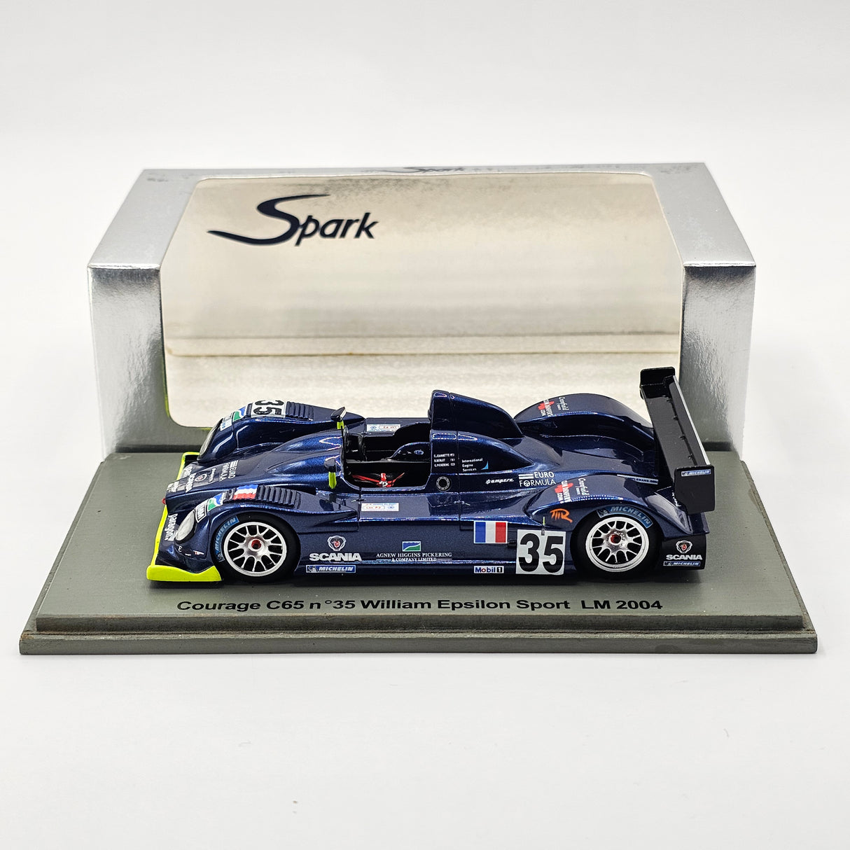 Spark Courage C65 #35 Epsilon Sport 24Hrs Le Mans 2004 1/43 Scale S0425