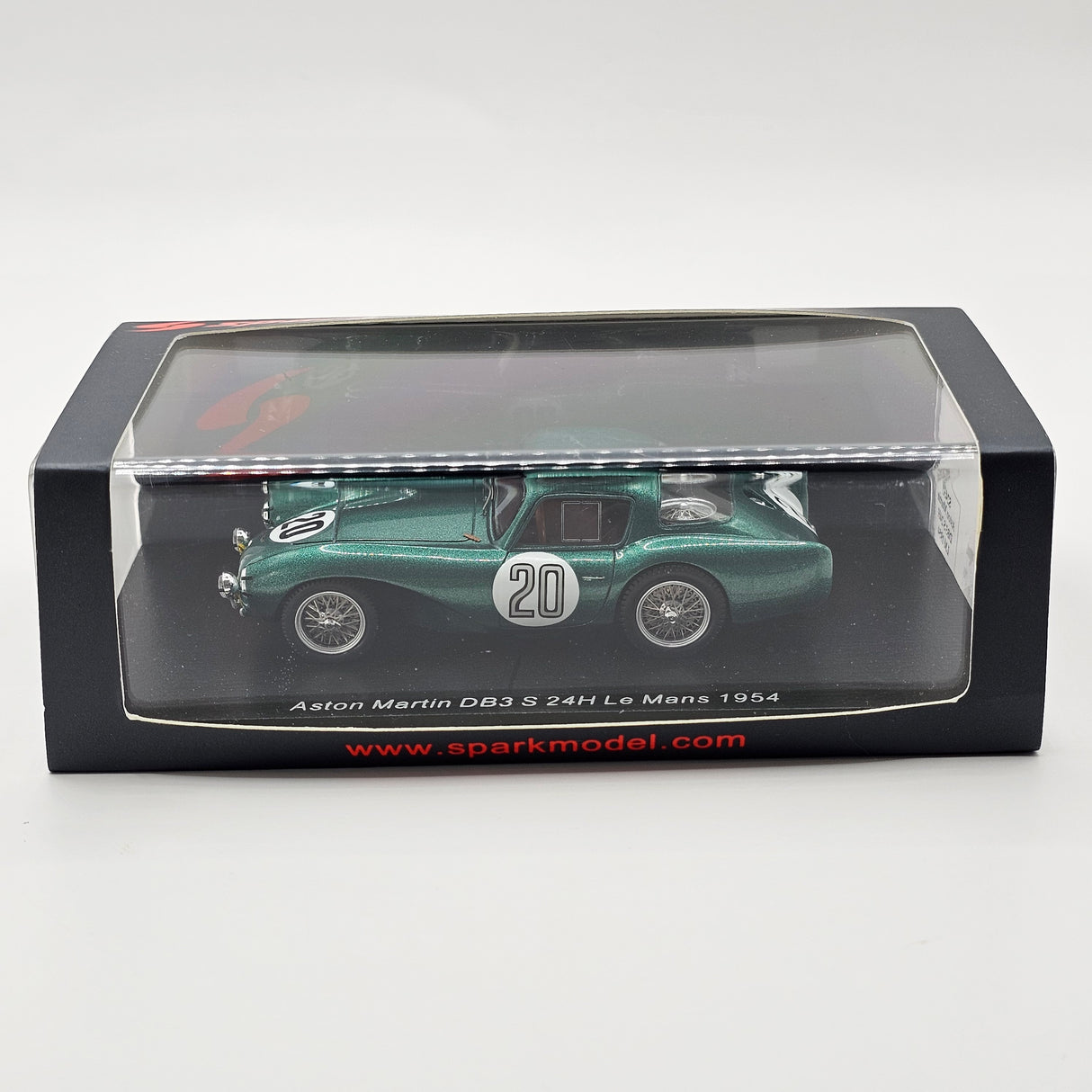 Spark Aston Martin DB3S Coupé #20 Aston Martin 24Hrs Le Mans 1954 1/43 Scale S2435