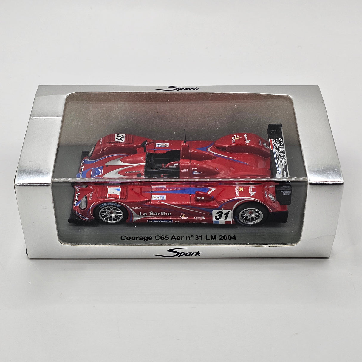 Spark Courage C65 #31 Courage Compétition 24Hrs Le Mans 2004 1/43 Scale S0424