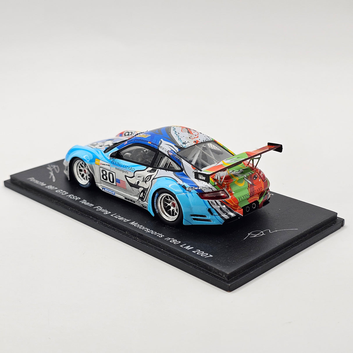 Spark Porsche 997 GT3-RSR #80 Flying Lizard 24Hrs Le Mans 2007 1/43 Scale S1904