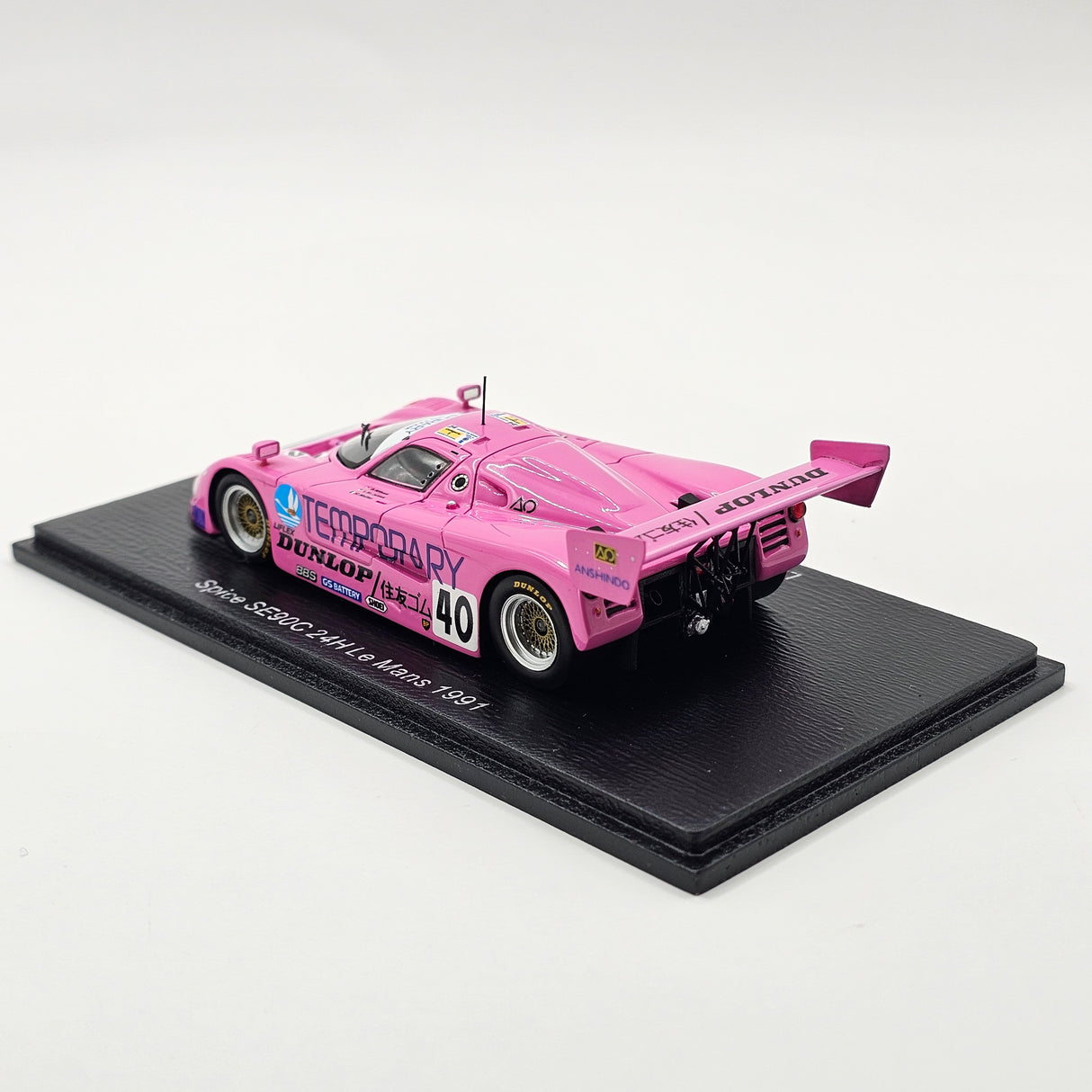 Spark Spice SE90C #40 Euro Racing/AO Racing 24Hrs Le Mans 1991 1/43 Scale S6823