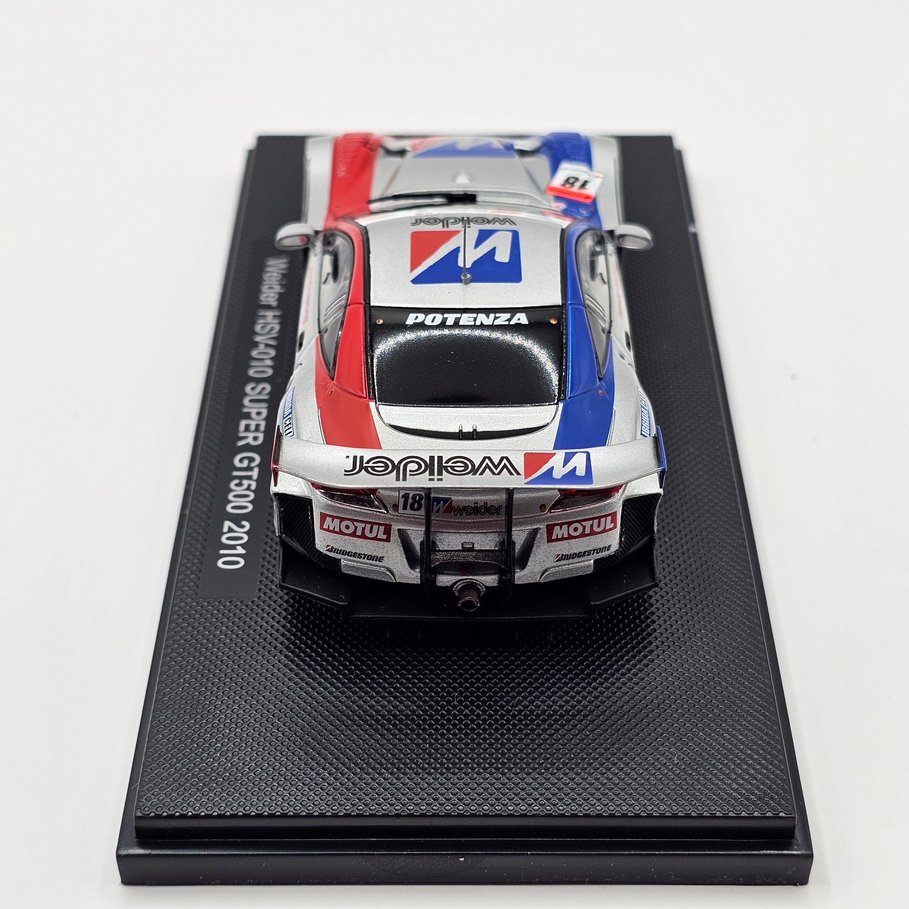 EBBRO Honda HSV-010 #18 Weider Honda Racing Super GT 2010 Champions 1/