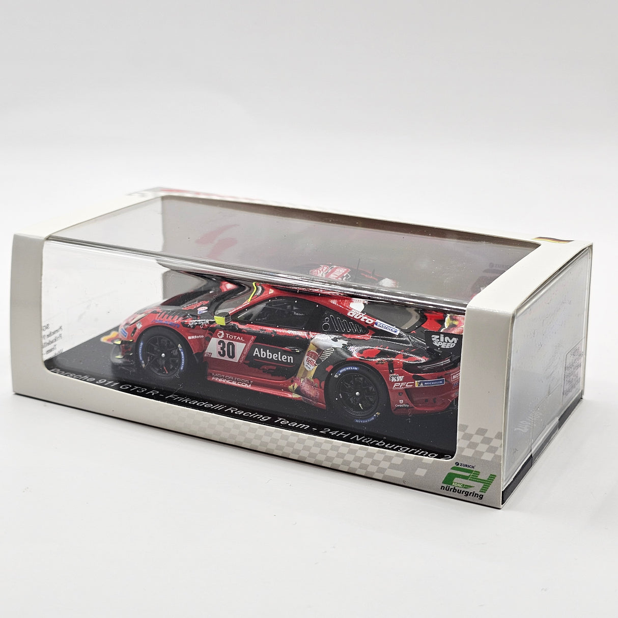 Spark Porsche 911 GT3R #30 Frikadelli Racing 24Hrs Nurburgring 2020 1/43 Scale
