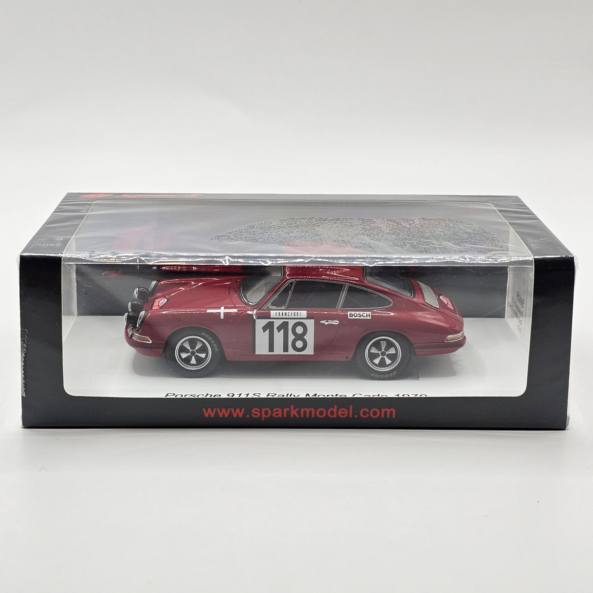 Spark Porsche 911S #188 Rally Monte Carlo 1970 1/43 Scale S6606