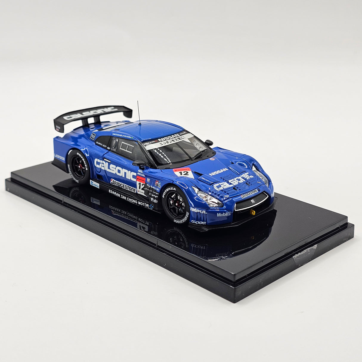 EBBRO Nissan GT-R GT500 #12 Calsonic Team Impul Super GT 2012 1/43 Scale