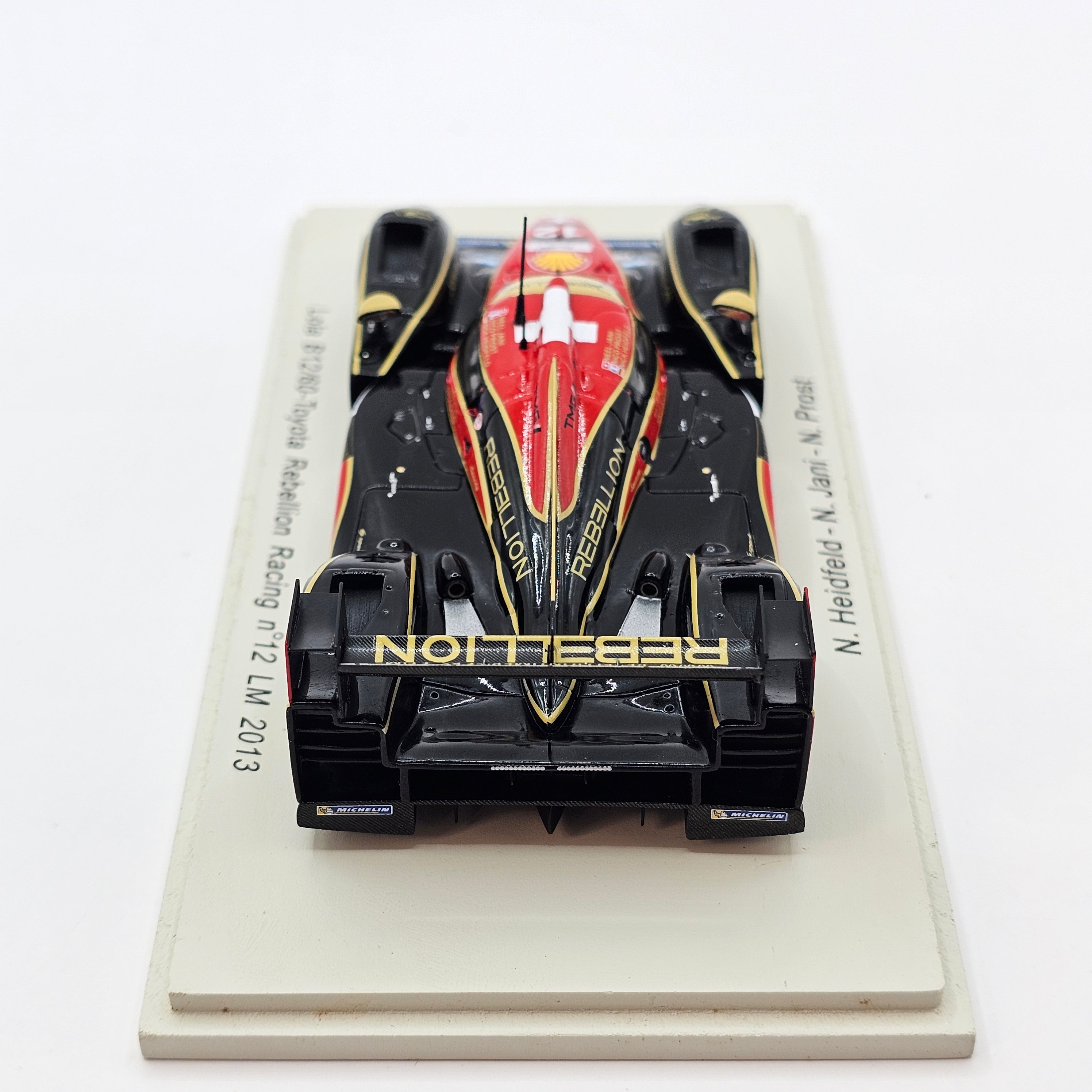 Spark Lola B12/60 Toyota #12 Rebellion Racing Le Mans 2013 1/43 Scale