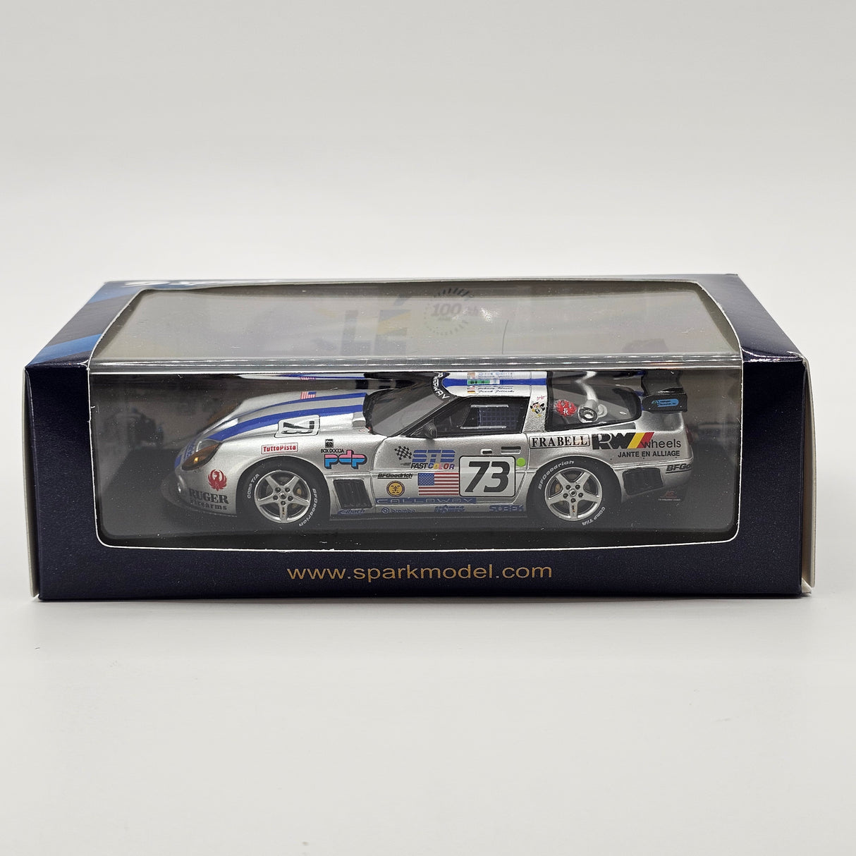 Spark Corvette Callaway #73 Callaway Competition 24Hrs Le Mans 1995 1/43 Scale