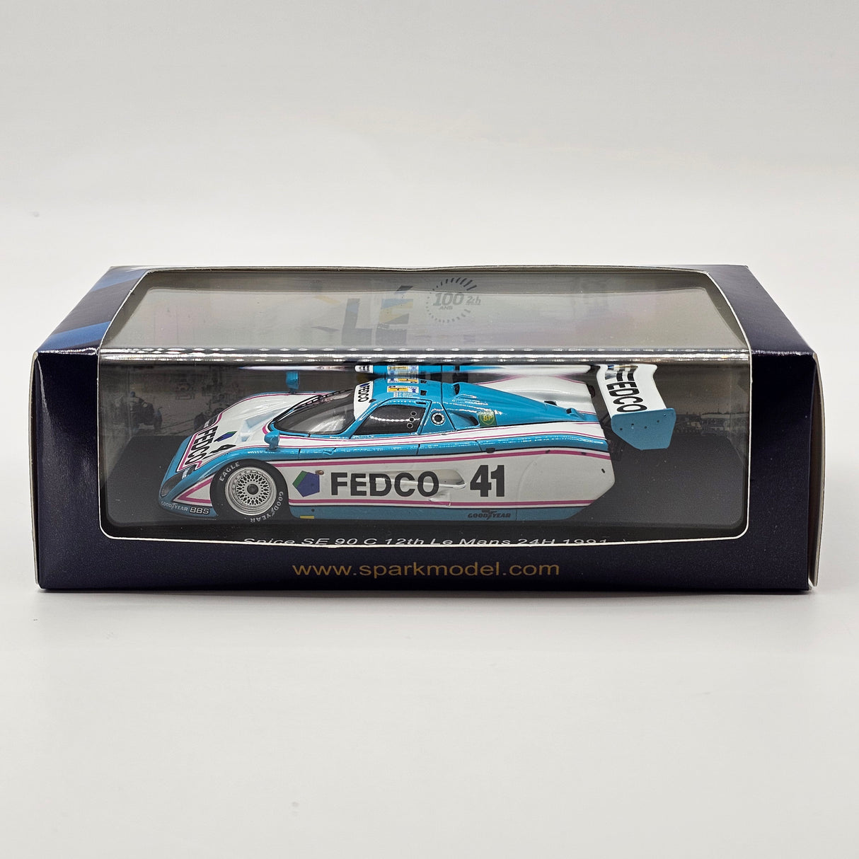 Spark Spice SE90C #41 Euro Racing/Team Fedco 24Hrs Le Mans 1991 1/43 Scale S6817
