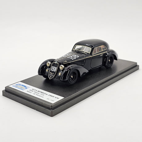ALFAMODEL Alfa Romeo 6C 2300B MM #138 Salice / Mendoza Mille Miglia 1938 1/43 Scale