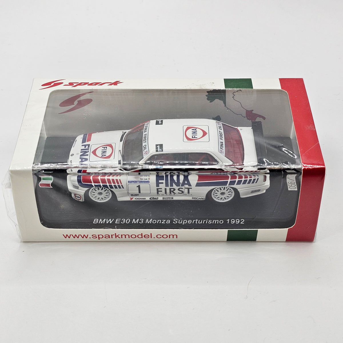 Spark BMW M3 Sport Evo #1 Roberto Ravaglia Monza Superturismo 1992 1/43 Scale