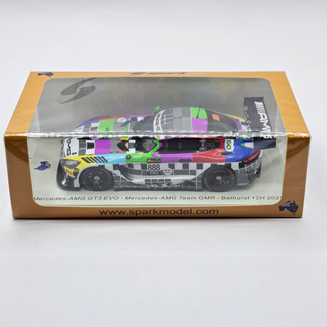 Spark Mercedes-AMG GT3 Evo #888 GMR 12Hrs Bathurst 2025 1/43 Scale AS087