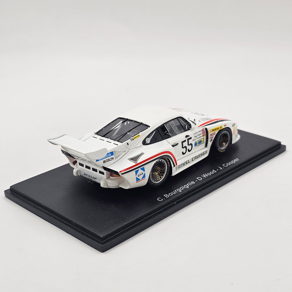 Spark Porsche 935 K3 #55 Charles Ivey Racing Gr5 Winner 24Hrs Le Mans 1981 1/43 Scale