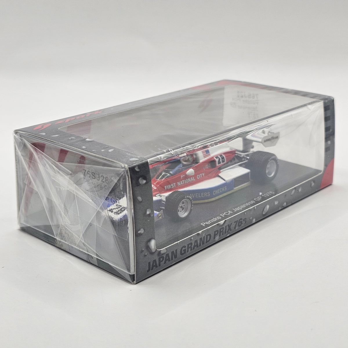 Spark Penske PC4 #28 John Watson 1976 Japanese F1 Grand Prix 1/43 Scale