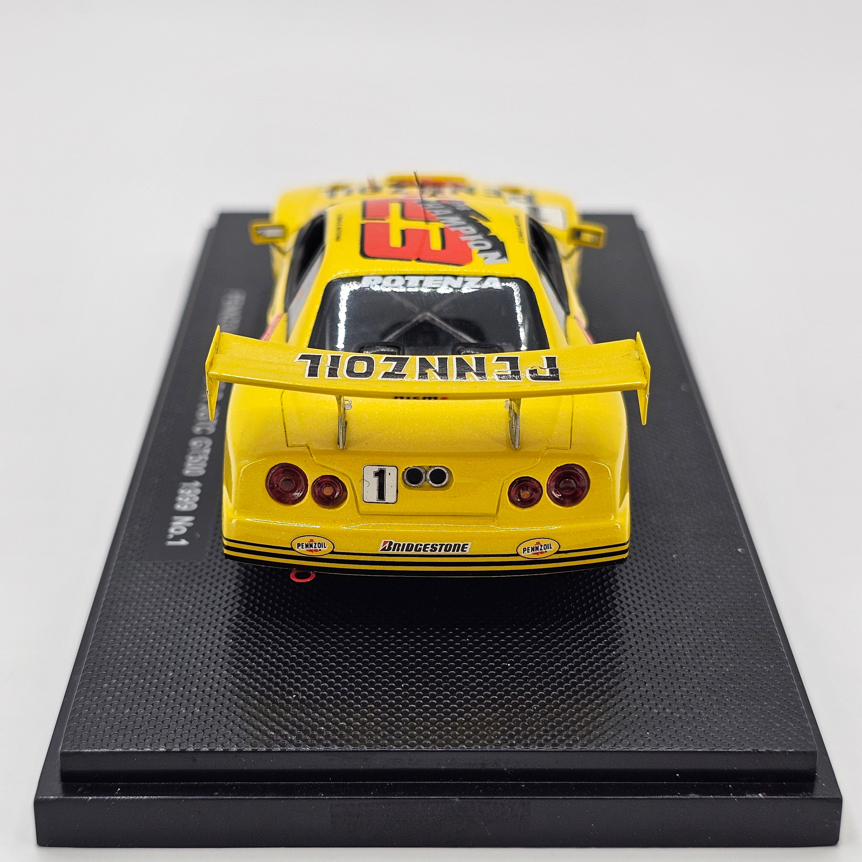 EBBRO P4 Nissan Skyline R34 GT-R #1 Pennzoil JGTC GT500 1999 Champions