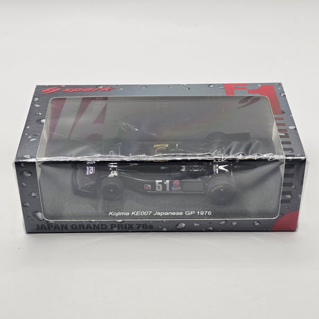 Spark Kojima KE007 #51 Masahiro Hasemi 1976 Japanese F1 Grand Prix 1/43 Scale