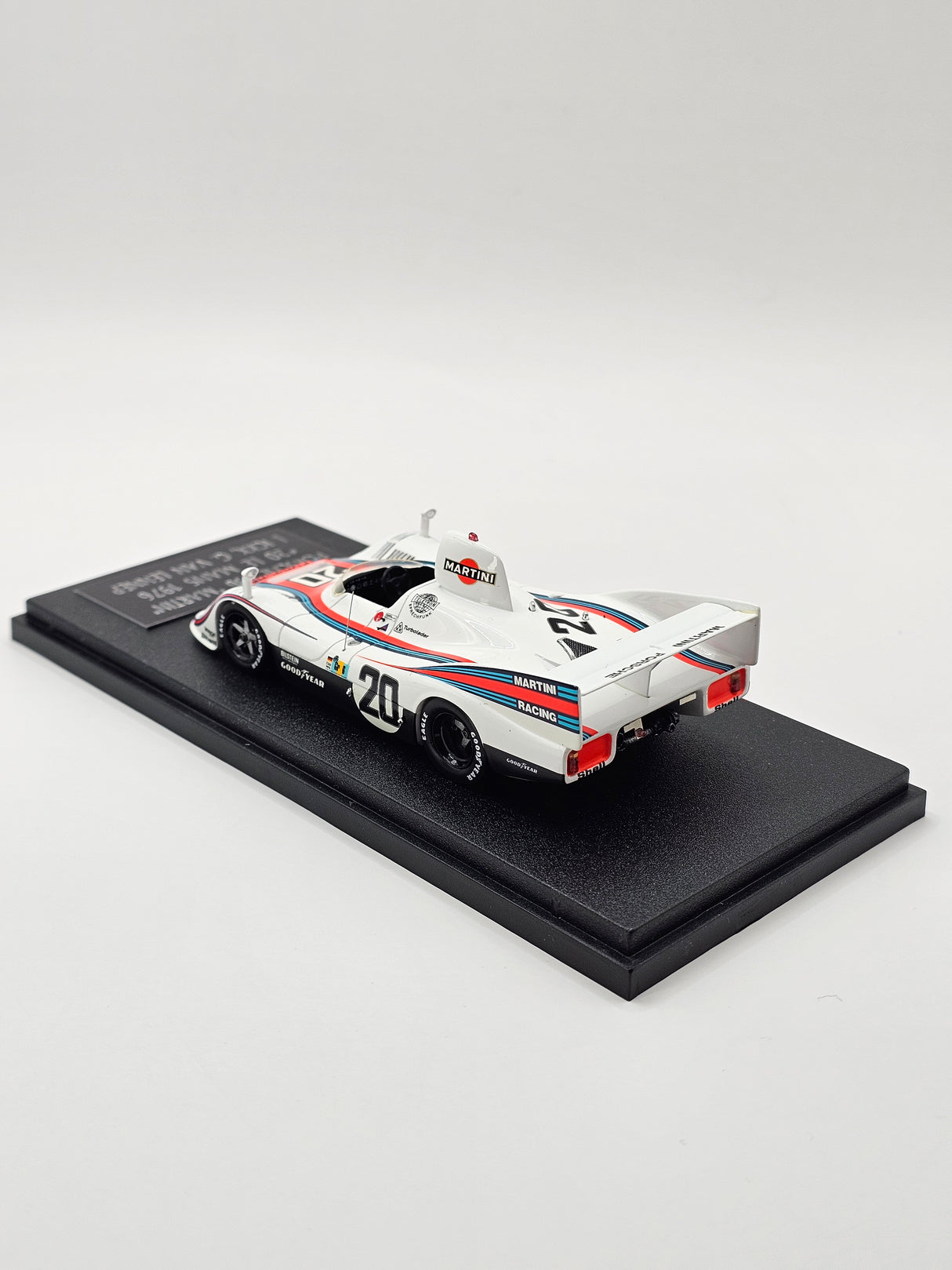 Spark Porsche 936 #20 Martini Racing Porsche Winner 24Hrs Le Mans 1976 1/43 Scale