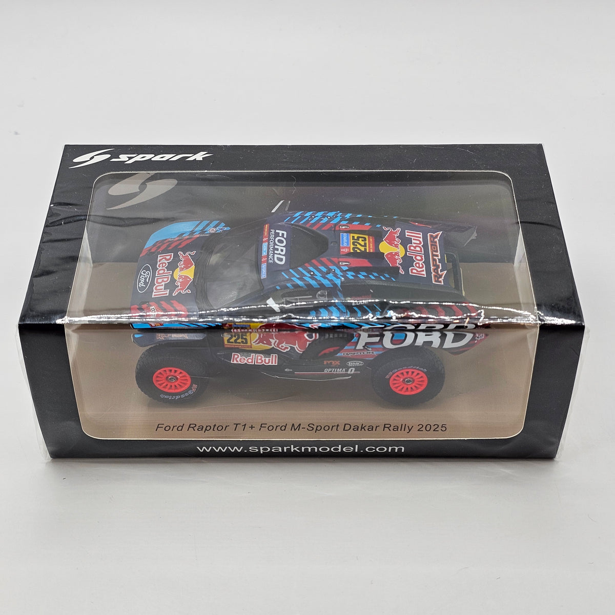 Spark Ford Raptor DKR #225 Ford M-Sport Dakar Rally 2025 1/43 Scale
