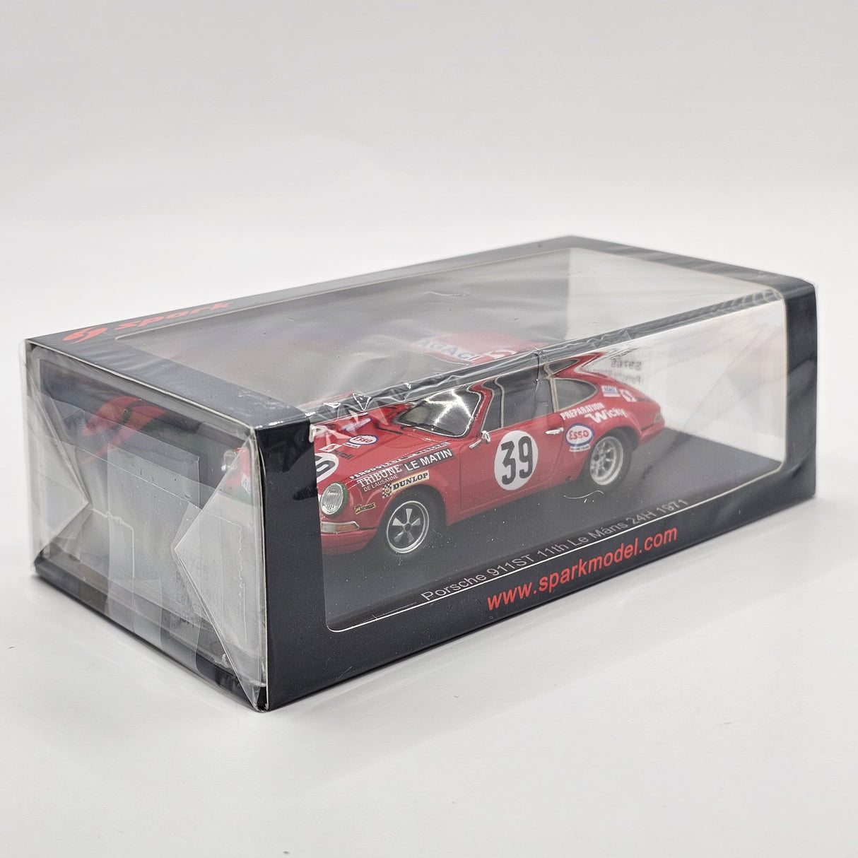 Spark Porsche 911S #39 A.G.A.C.I. 24Hrs Le Mans 1971 1/43 Scale S9765