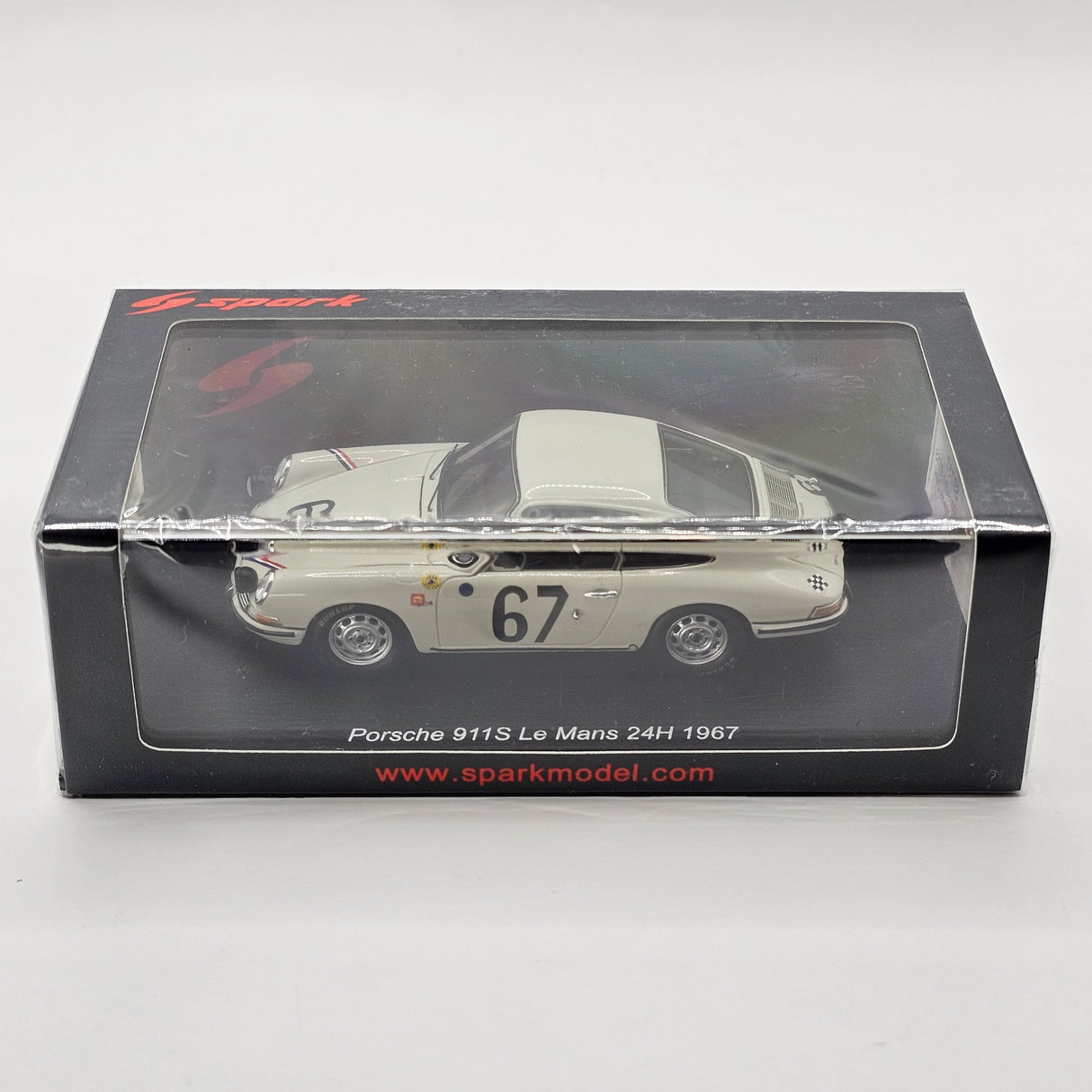 Spark Porsche 911S #67 P. Boutin 24Hrs Le Mans 1967 1/43 Scale S9757