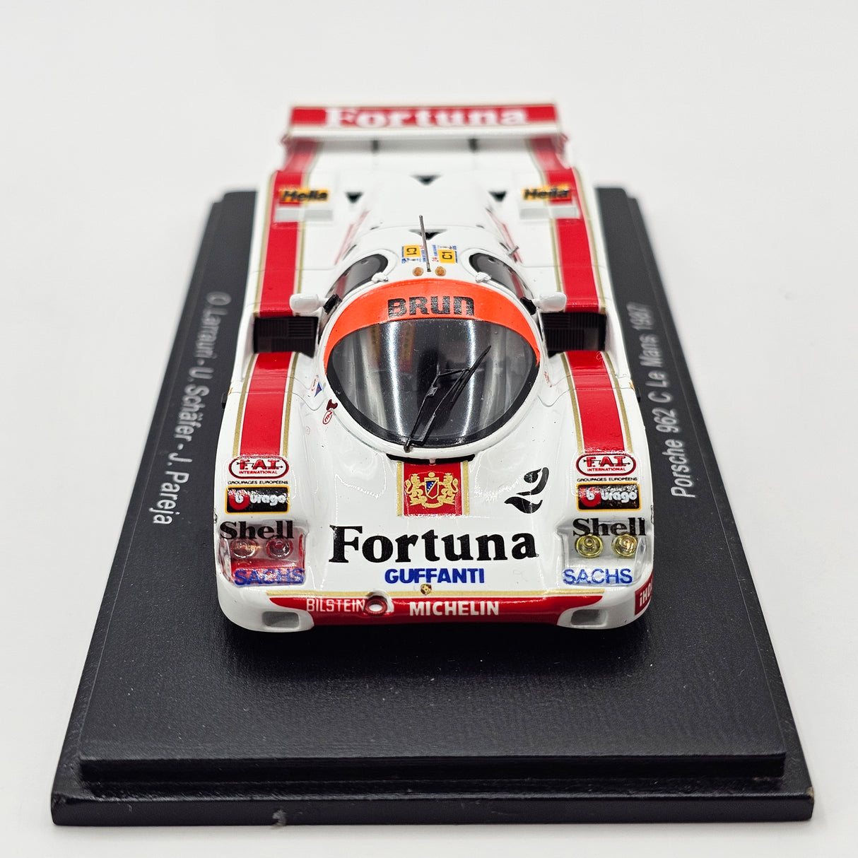 Spark Porsche 962C #2 Brun Motorsport 24Hrs Le Mans 1987 1/43 Scale S5509