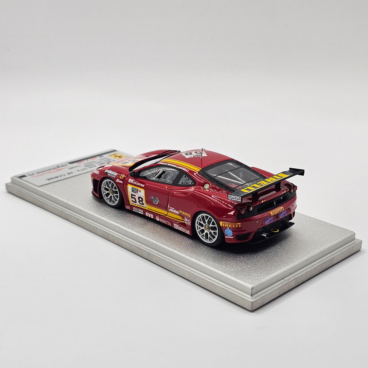 Tecnomodel Ferrari F430 GT2 #58 AF Corse Spa 24Hrs 2006 1/43 Scale TLA 04D-EX