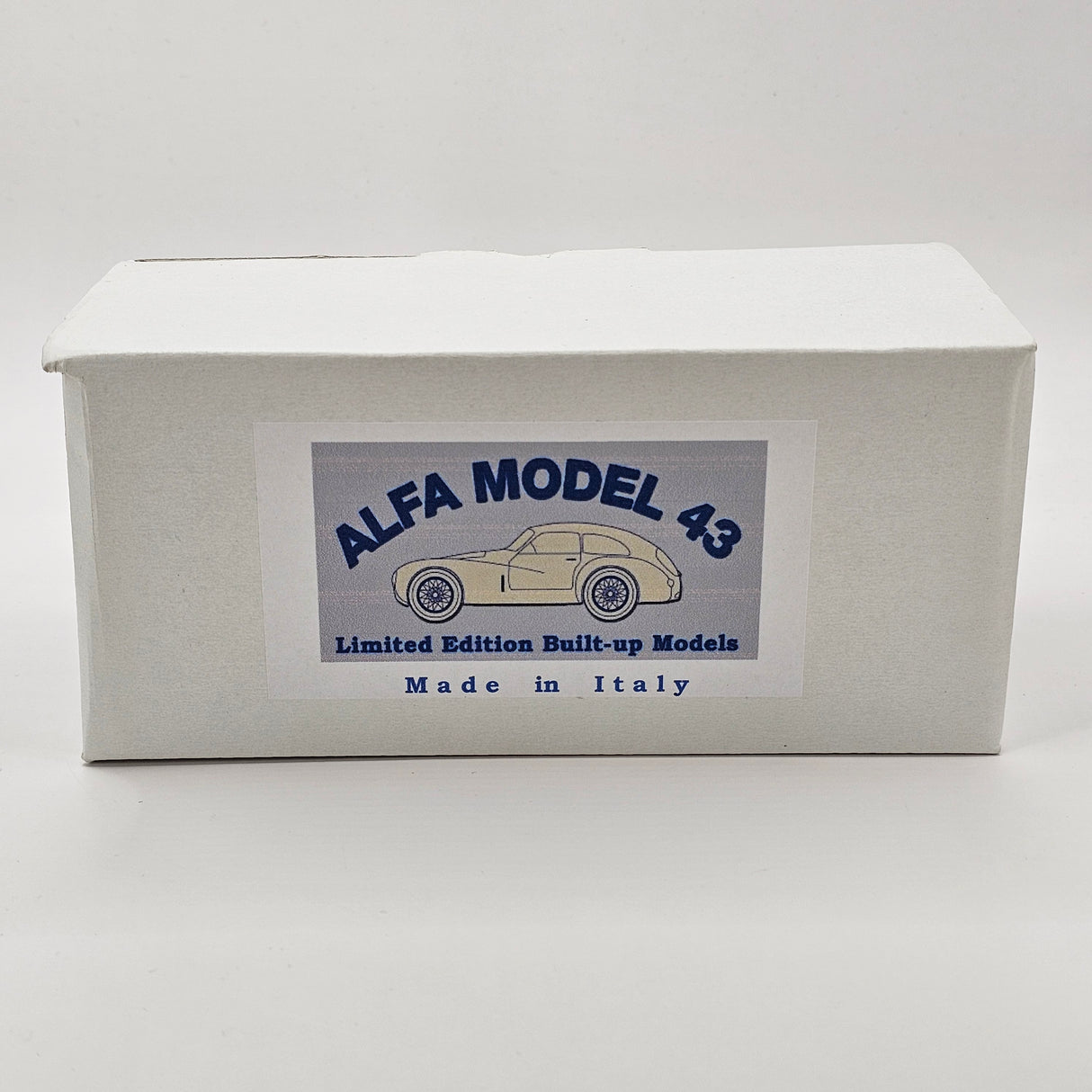 ALFAMODEL Alfa Romeo 6C 2300B MM #138 Salice / Mendoza Mille Miglia 1938 1/43 Scale