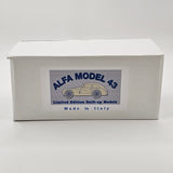ALFAMODEL Alfa Romeo 6C 2300B MM #138 Salice / Mendoza Mille Miglia 1938 1/43 Scale