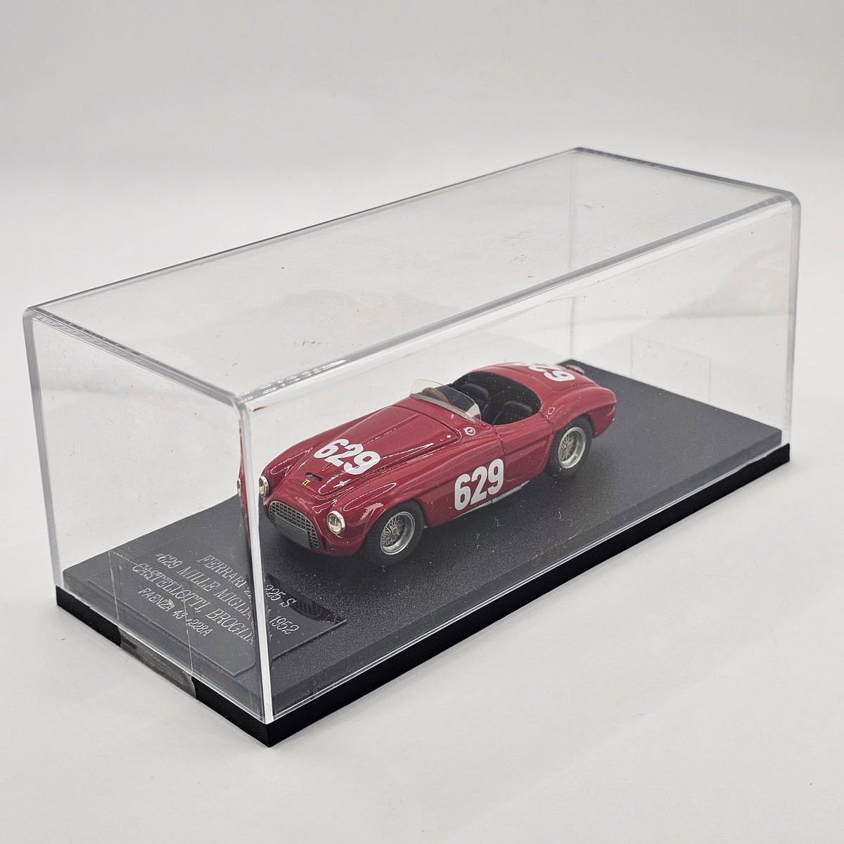 Faenza 43 Ferrari 225 S Touring Barchetta #629 Castellotti/Broglia Mille Miglia 1952 1/43 Scale