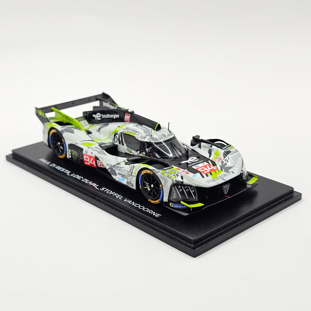 Spark Peugeot 9X8 #94 Peugeot TotalEnergies 24Hrs Le Mans 2024 1/43 Scale S9127
